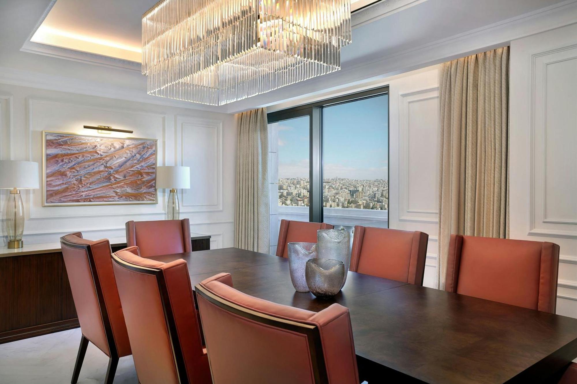 The Ritz-Carlton, Amman Ξενοδοχείο Εξωτερικό φωτογραφία The dining room