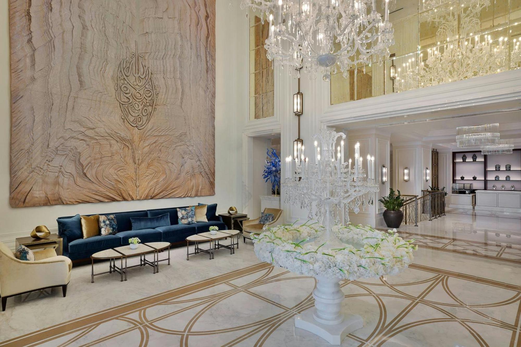 The Ritz-Carlton, Amman Ξενοδοχείο Εξωτερικό φωτογραφία The lobby of the hotel